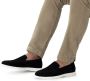 Manfield Heren Zwarte suède loafers - Thumbnail 1