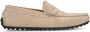 Manfield Heren Beige suède loafers - Thumbnail 1