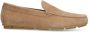 Manfield Heren Taupe suède loafer - Thumbnail 1
