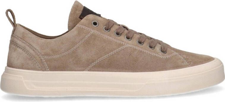 Manfield Heren Taupe suède sneakers