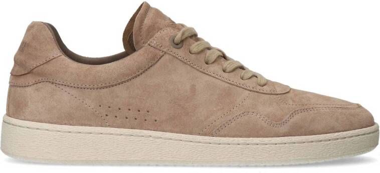 Manfield suède sneakers beige