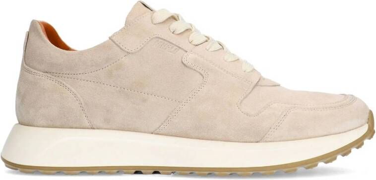 Manfield Beige suède sneakers