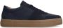 Manfield Heren Blauwe suède sneakers - Thumbnail 1