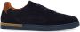 Manfield suède sneakers donkerblauw - Thumbnail 1