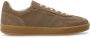 Manfield Heren Taupe suède sneakers - Thumbnail 1
