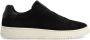Manfield Heren Zwarte suède sneakers - Thumbnail 1