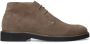 Manfield Heren Beige suède veterboots - Thumbnail 1