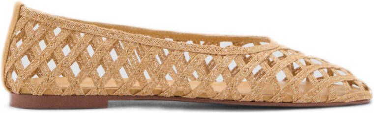 Mango ballerina's beige