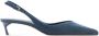 Mango denim slingback pumps blauw - Thumbnail 1