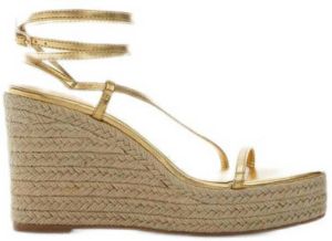Mango espadrilles goud