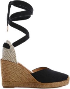 Mango espadrilles zwart