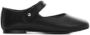 Mango Kids leren ballerina's zwart Meisjes Leer Effen 21(12 8cm) - Thumbnail 1