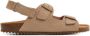 Mango Kids leren sandalen beige Jongens Leer Effen 29 - Thumbnail 1