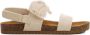 Mango Kids sandalen beige Meisjes Canvas 29 | Sandaal van - Thumbnail 1