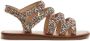 Mango Kids sandalen cognac Meisjes Imitatieleer All over print 22(13 5cm) - Thumbnail 1