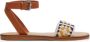 Mango Kids sandalen cognac Bruin Meisjes Imitatieleer All over print 37 - Thumbnail 1