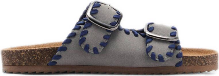 Mango Kids slippers grijs