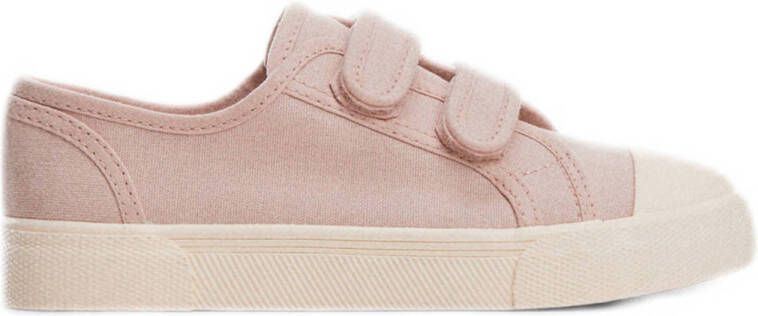 Mango Kids sneakers lichtroze