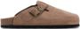 go Kids suède clogs bruin - Thumbnail 1