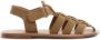 go Kids suède sandalen camel Bruin Suede Effen 21(12 8cm) - Thumbnail 1