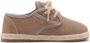 Mango Kids suède veterschoenen bruin - Thumbnail 1
