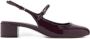 Mango lak slingback pumps bordeaux - Thumbnail 1