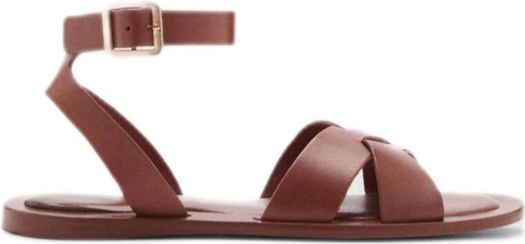 Mango Sandalen met riem 'ICE'