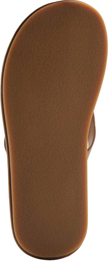 Mango Man leren teenslippers bruin - Foto 2