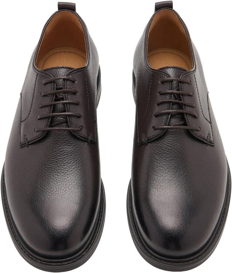 Mango Man leren veterschoenen bruin - Foto 2