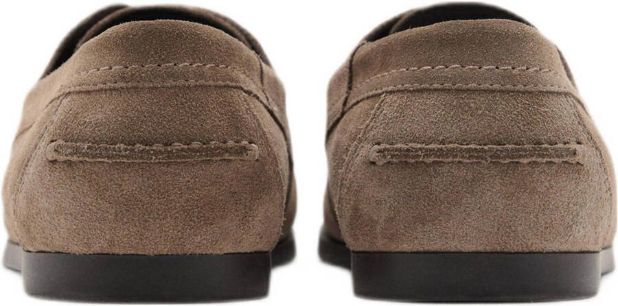 Mango Man suède bootschoenen beige - Foto 2