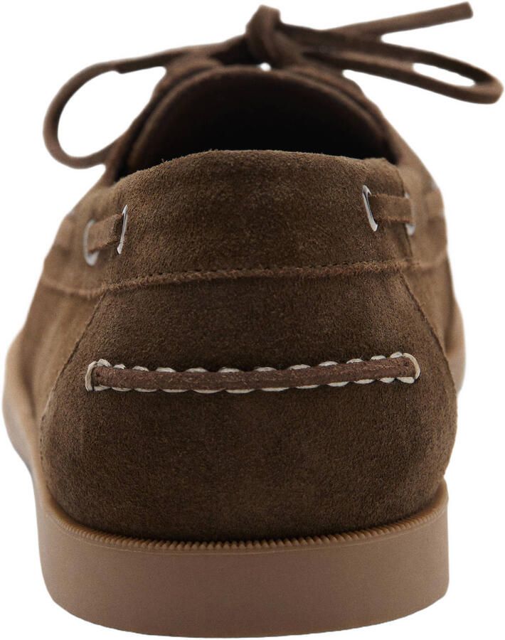 Mango Man suède bootschoenen bruin - Foto 2