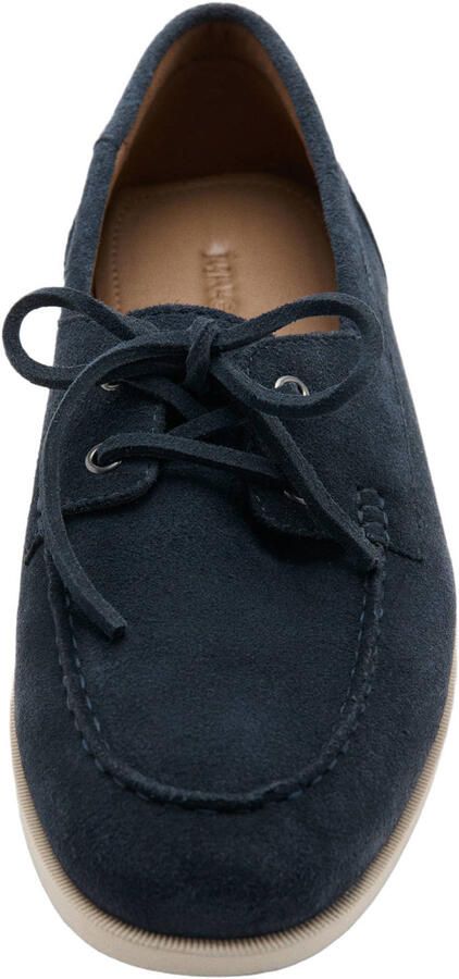 Mango Man suède bootschoenen marine - Foto 3