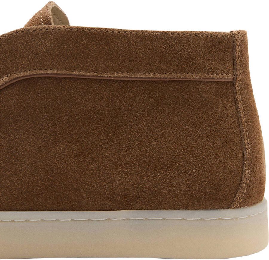 Mango Man suède enkelboots cognac - Foto 2