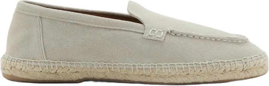Mango Man suède espadrilles beige