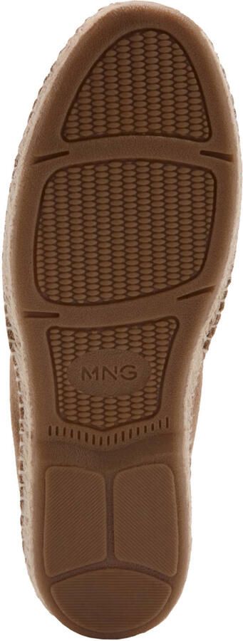 Mango Man suède espadrilles cognac - Foto 3