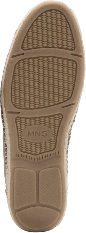 Mango Man suede espadrilles middenbruin - Foto 3