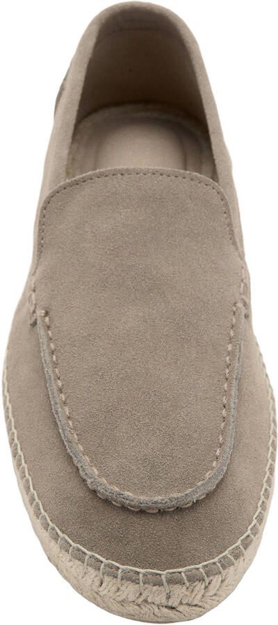Mango Man suede espadrilles middenbruin - Foto 2