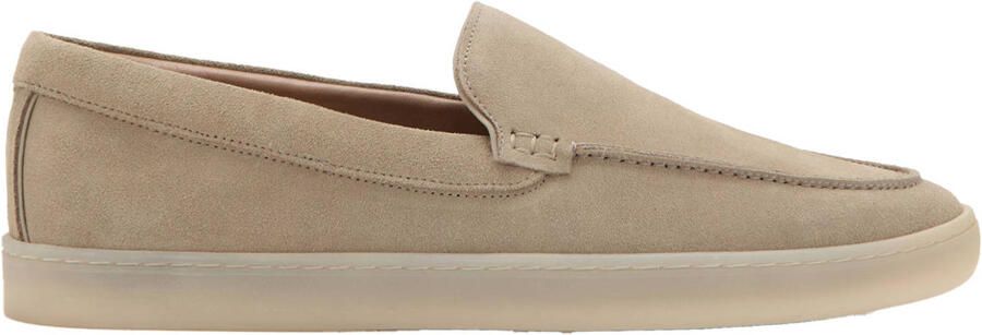 Mango Man suède loafers beige