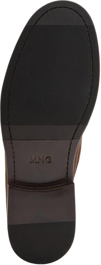 Mango Man suède loafers bruin - Foto 3