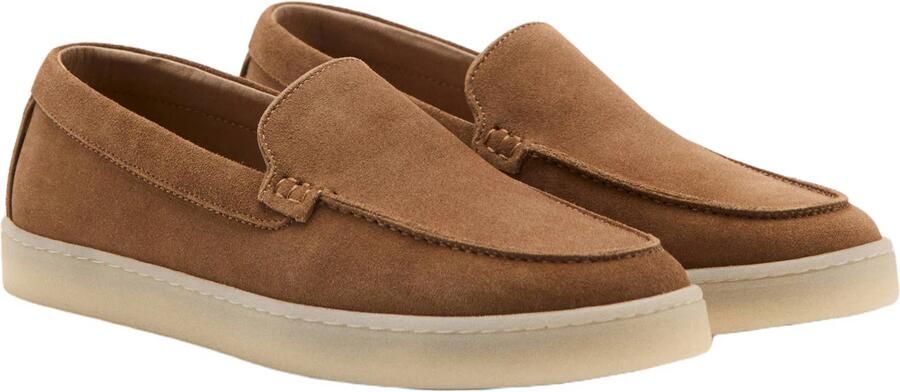 Mango Man suède loafers cognac - Foto 2