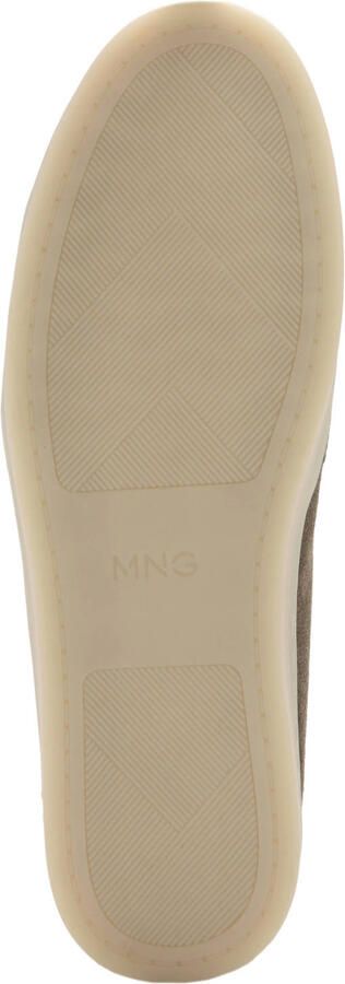 Mango Man suède loafers kaki - Foto 3