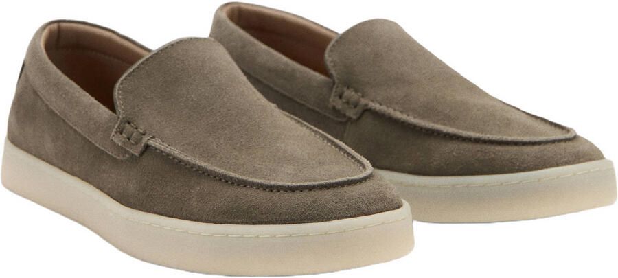 Mango Man suède loafers kaki - Foto 2