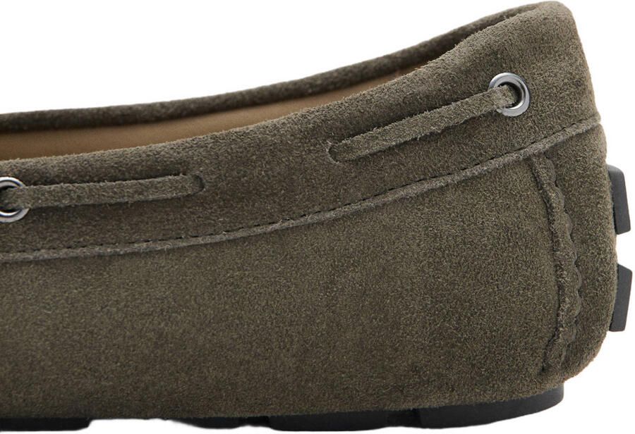 Mango Man suede mocassins kaki - Foto 2