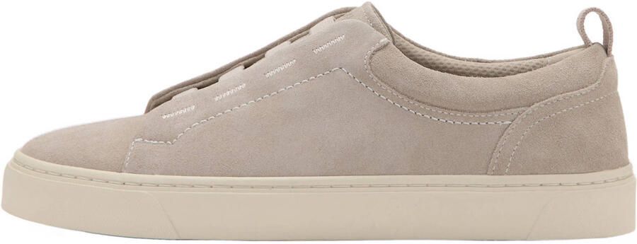 Mango Man suède slip-on sneakers beige - Foto 3