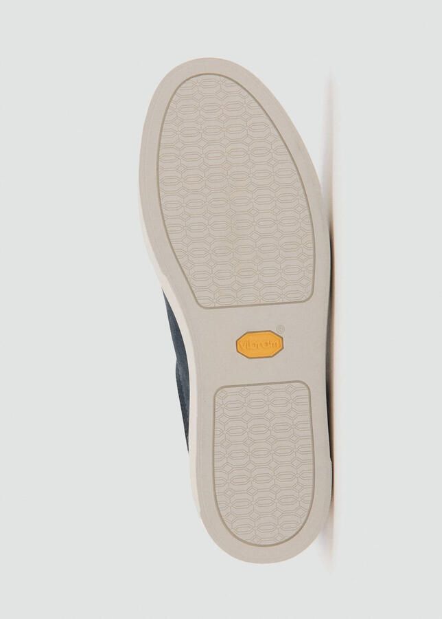 Mango Man suède slip-on sneakers marineblauw - Foto 2