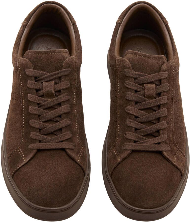 Mango Man suède sneakers bruin - Foto 2