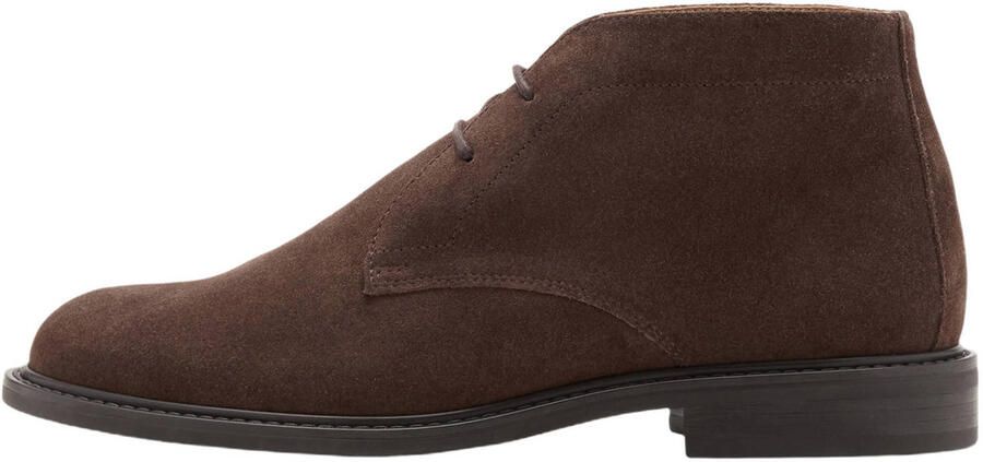 Mango Man suède veterboots bruin - Foto 2