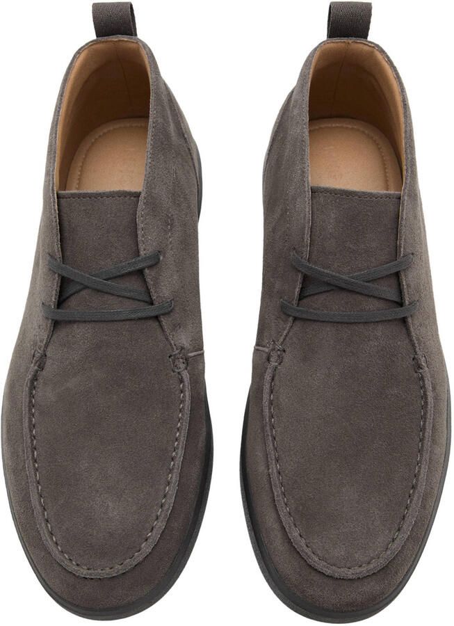 Mango Man suède veterboots grijs - Foto 2