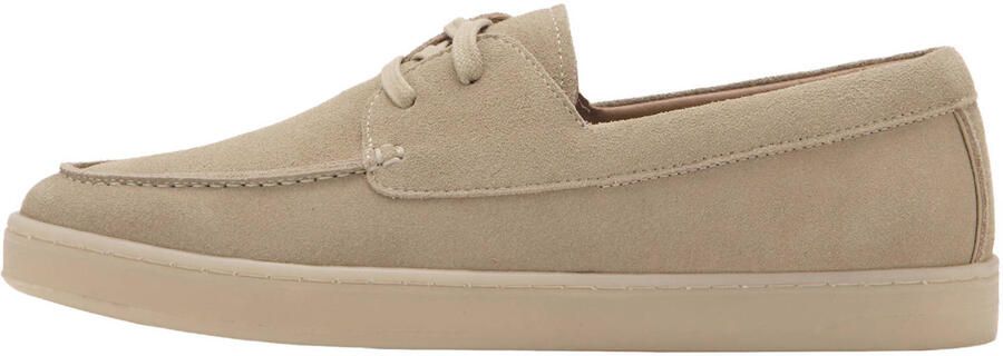 Mango Man suède veterschoenen beige - Foto 3