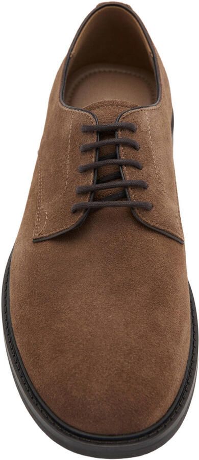Mango Man suède veterschoenen bruin - Foto 3